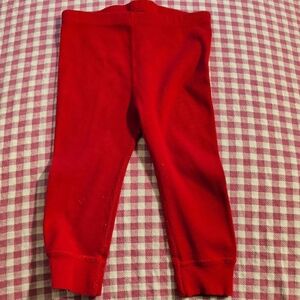 Red Kids Leggings